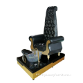 silla de masaje de spa de pedicura de lujo sin trono de plomería